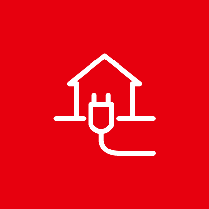 inteG GmbH | Icon_Rot Elektroinstallation